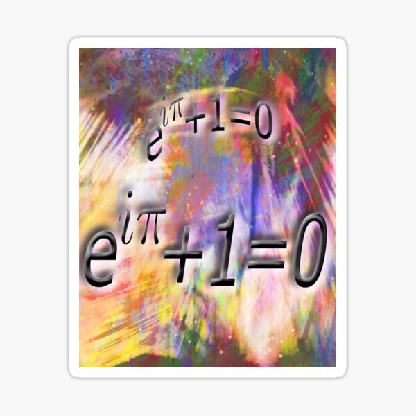 Item preview, Euler Identity meets DigiArt designed and sold by GePadeSign.