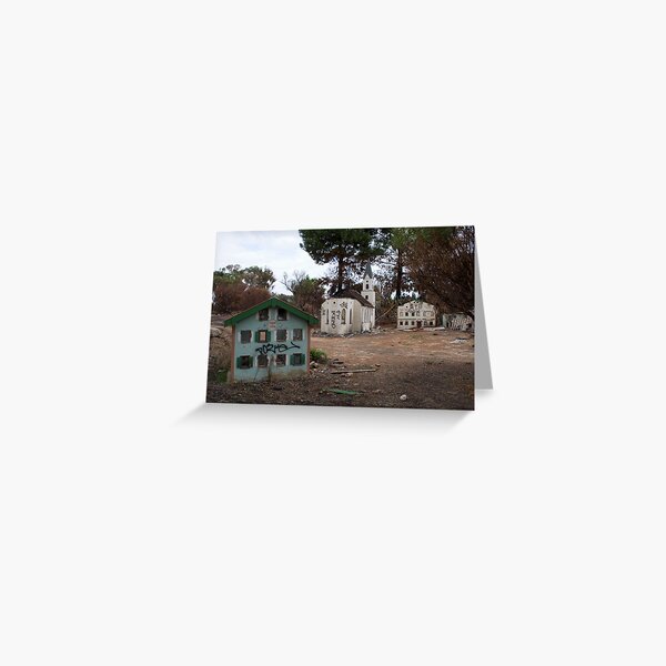 Mandurah Burning Greeting Card