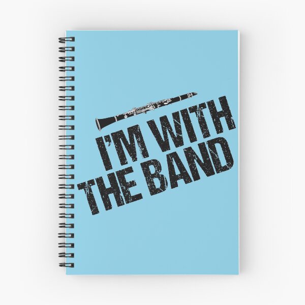 Item preview, I'm with the Band Clarinet Humor designed and sold by Epic Love Designs.