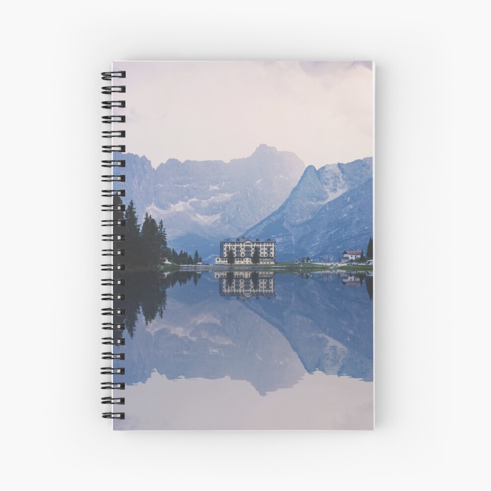 Grand Mountain Hotel - Dolomites Collection Spiral Notebook