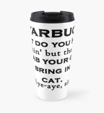 Nothing' but the Rain Travel Mug