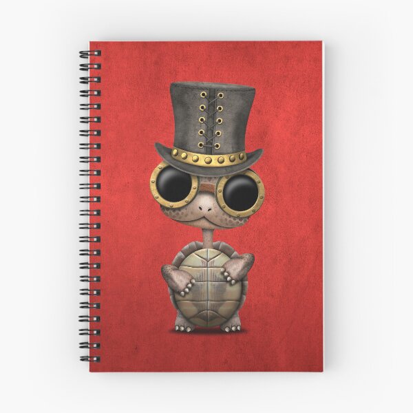 Item preview, Steampunk Baby Turtle Red designed and sold by JeffBartels.