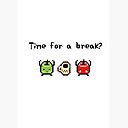 Junimo Tea Break Stardew Valley Spiral Notebook By Sharkidoodles Redbubble