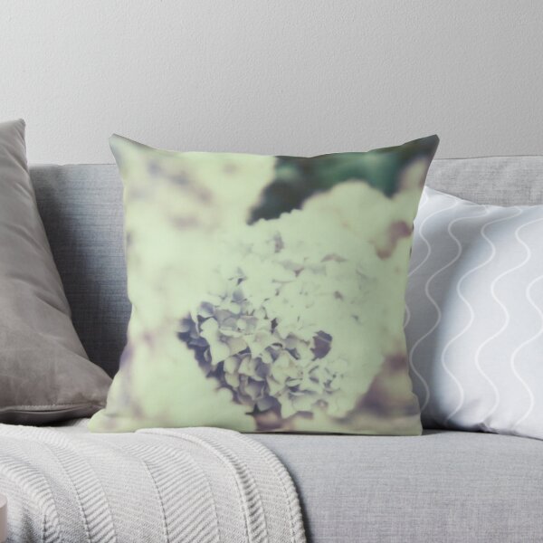 Hydrangea In Late Summer Throw Pillow