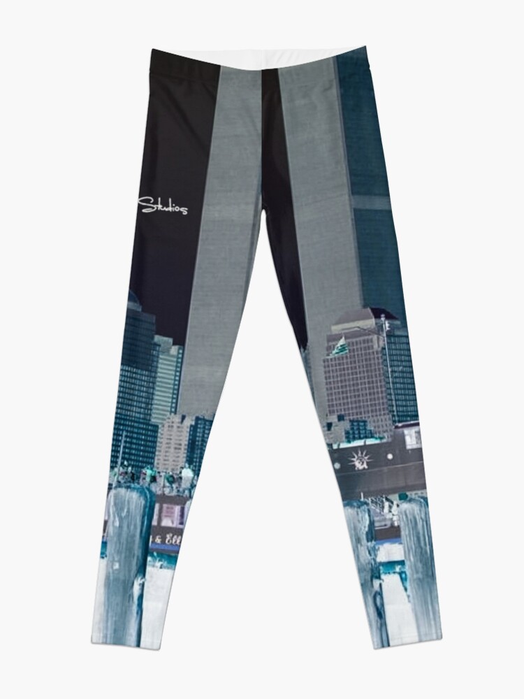 World by David - Studios Blair Trade for Redbubble Twin Leggings - Towers 09/07/2001\