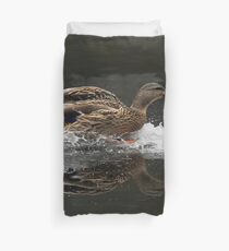 Clear for Landing Duvet Cover