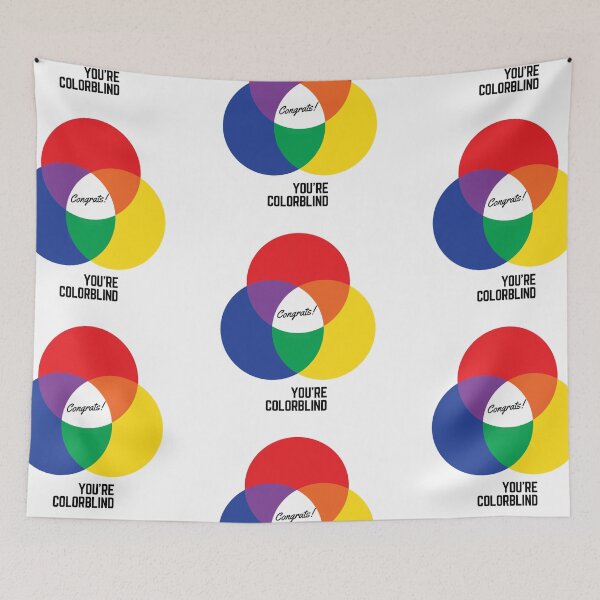 Item preview, Congrats! You're Colorblind designed and sold by Obeyesse.