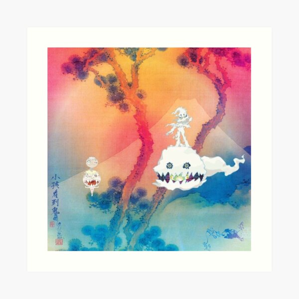 Kids See Ghosts Art Print