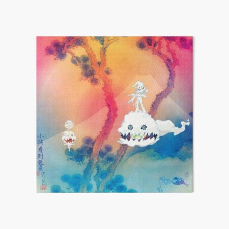 Kids See Ghosts Art Board Print