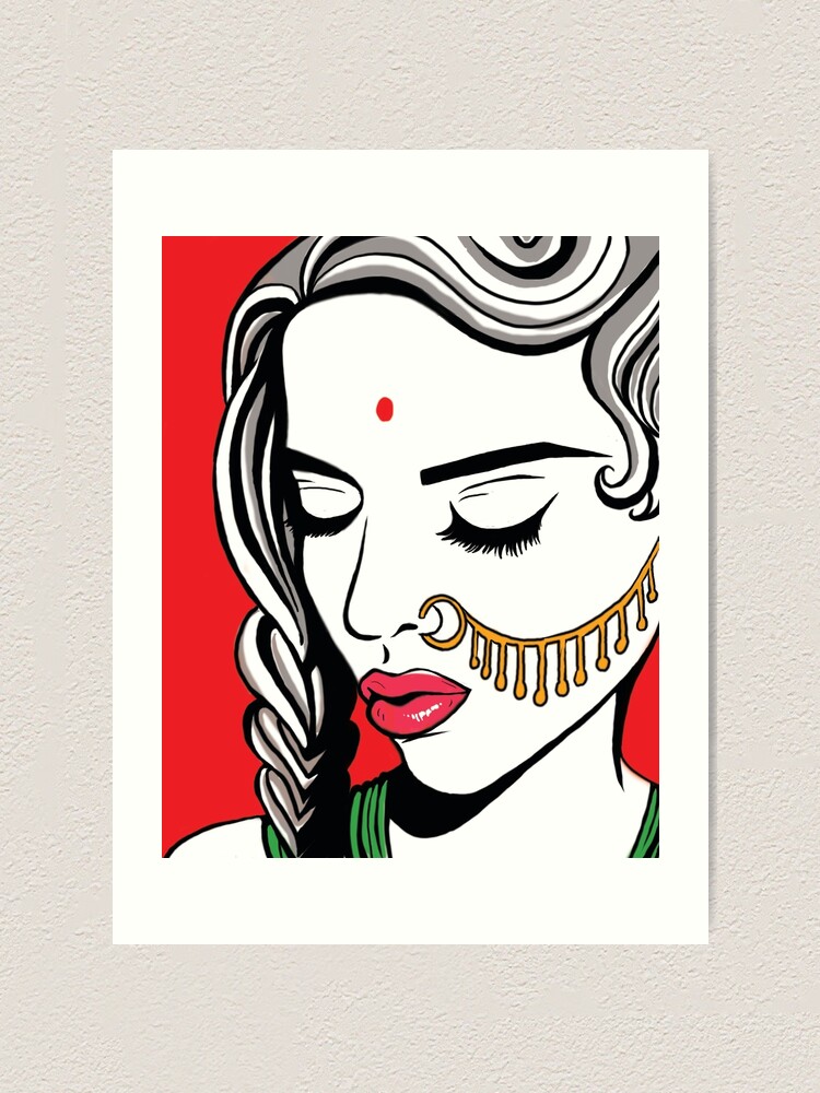 Bindi red hi-res stock photography and images - Alamy