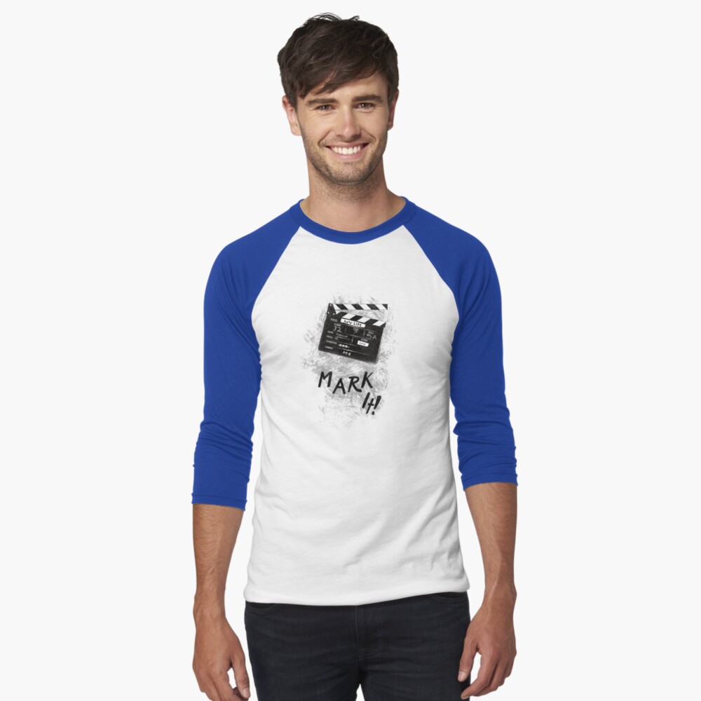 Item preview, Baseball ¾ Sleeve T-Shirt designed and sold by GeekyMcGeekface.