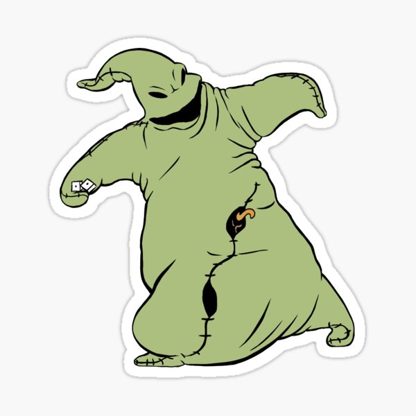 Oogie Boogie Sticker by LonelyBunny.