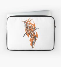 Stammes-Tattoo-Stil Mako Shark Laptoptasche