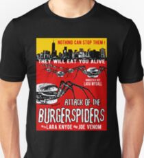 Attack of the burgerspiders Unisex T-Shirt