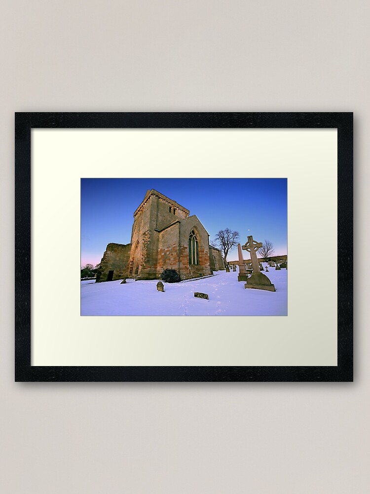 Alternate view of Crichton Collegiate Church Framed Art Print