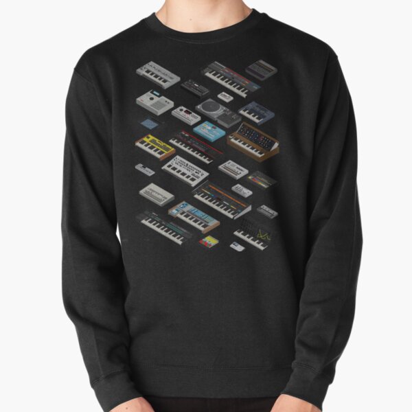 Synthesizer Fan Collection Pullover Sweatshirt