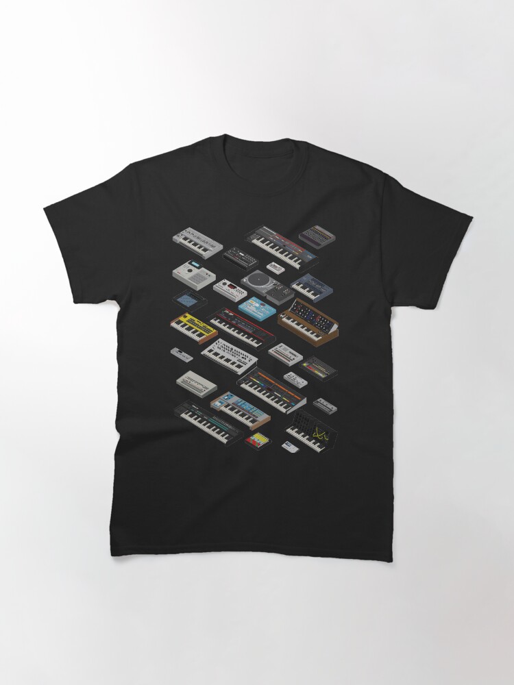 Alternate view of Synthesizer Fan Collection Classic T-Shirt