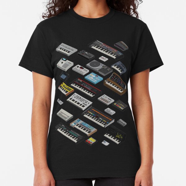 Synthesizer Fan Collection Classic T-Shirt