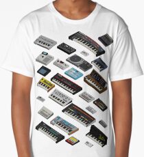 Synthesizer Fan Collection Long T-Shirt