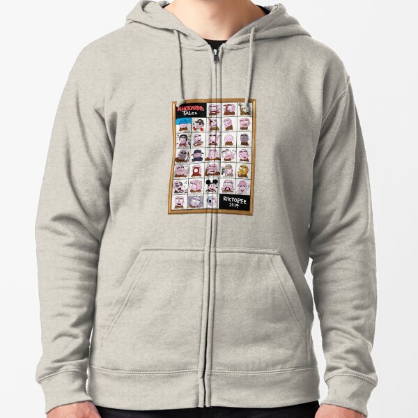 Riktober 2017 Zipped Hoodie