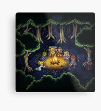 Chrono Camping Pixel Metallbild