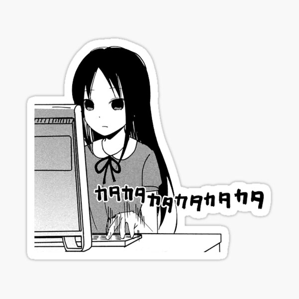 Kaguya-Sama will bekannt werden - Love is War - Ein überraschend schneller Typist Sticker