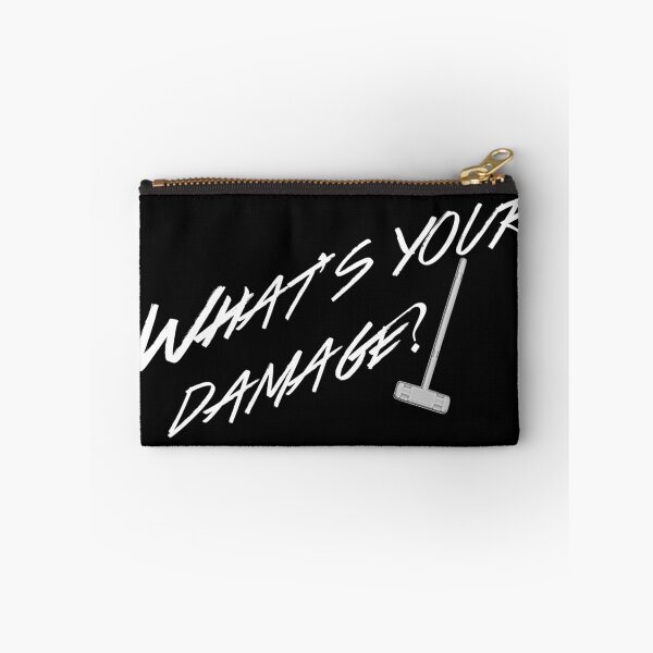 Item preview, What's Your Damage-White designed and sold by Taylor Leonard.