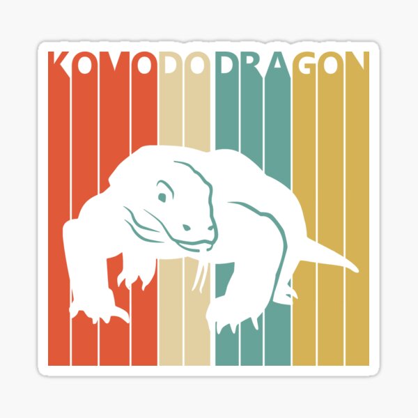 Komodo Dragon Stickers | Redbubble