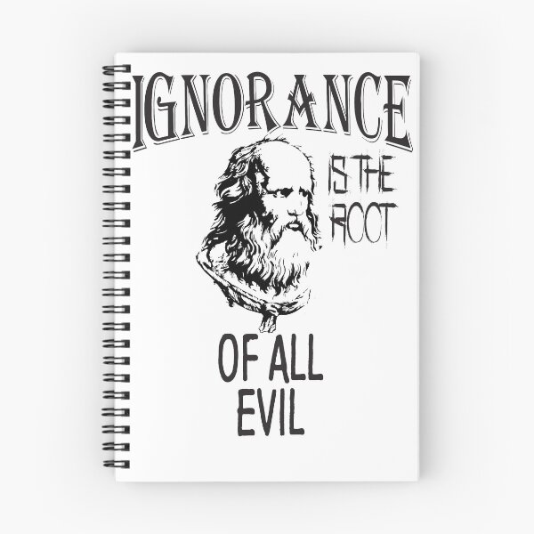 Item preview, Ignorance Is The Root Of All Evil | Plato designed and sold by Christopher Taylor.