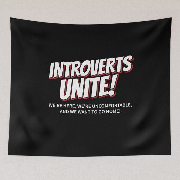 Item preview, Introverts Unite Funny Introvert Gift designed and sold by designeclipse.