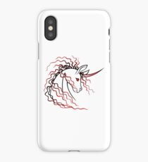 Ki-Rin (Japanese Unicorn) - Red iPhone Case