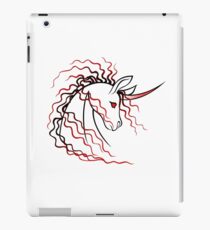 Ki-Rin (Japanese Unicorn) - Red iPad Case/Skin