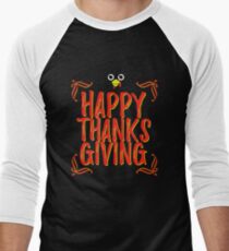 Thanks Giving T-shirt Men's Baseball ¾ T-Shirt