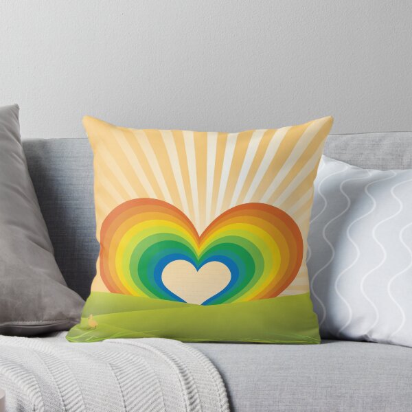 Item preview, Rainbow Heart Keyhole designed and sold by JolenesTrailer.
