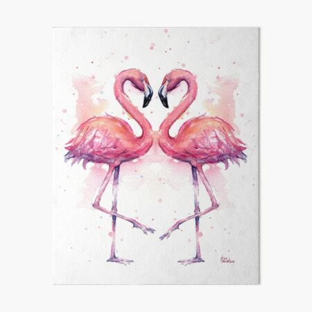 Illustration Flamingo Watercolor