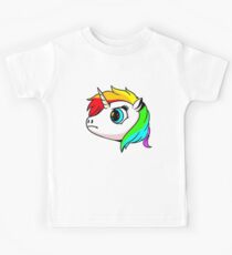 Unicorn Head Kids Tee
