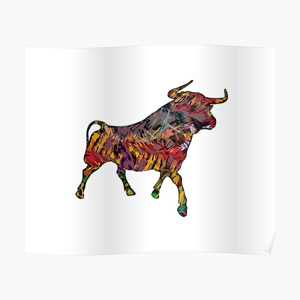 The Painted Bull Poster
