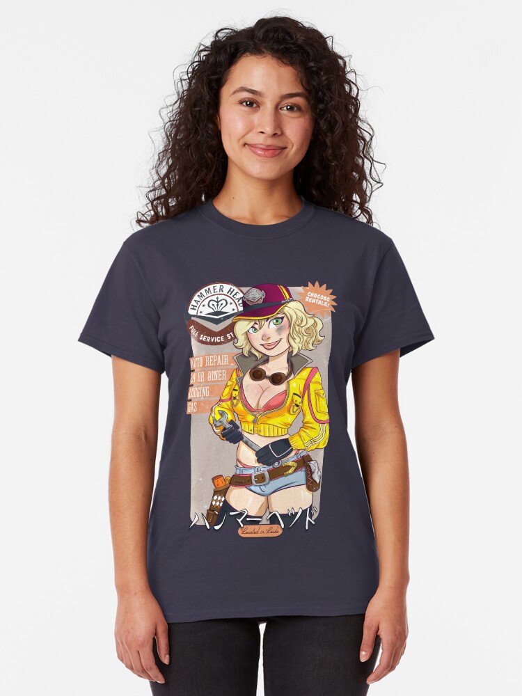 Alternate view of Hammerhead Full Service Station Classic T-Shirt
