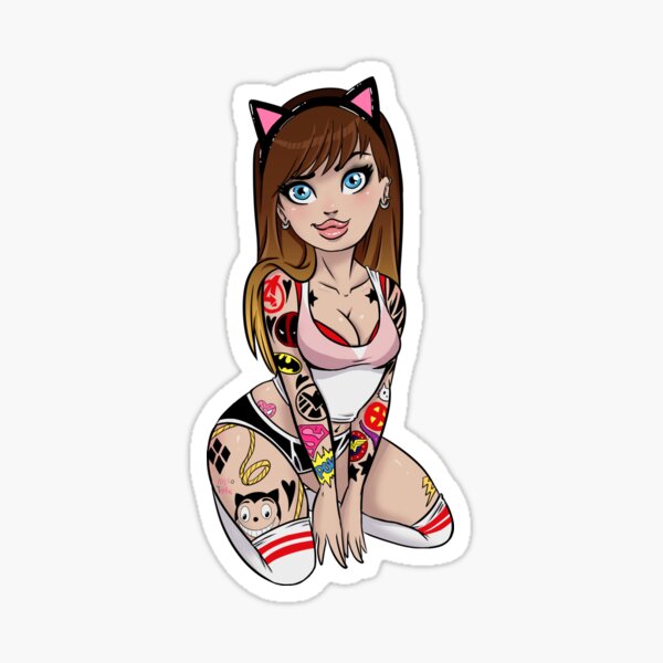 Fan Girl Sticker