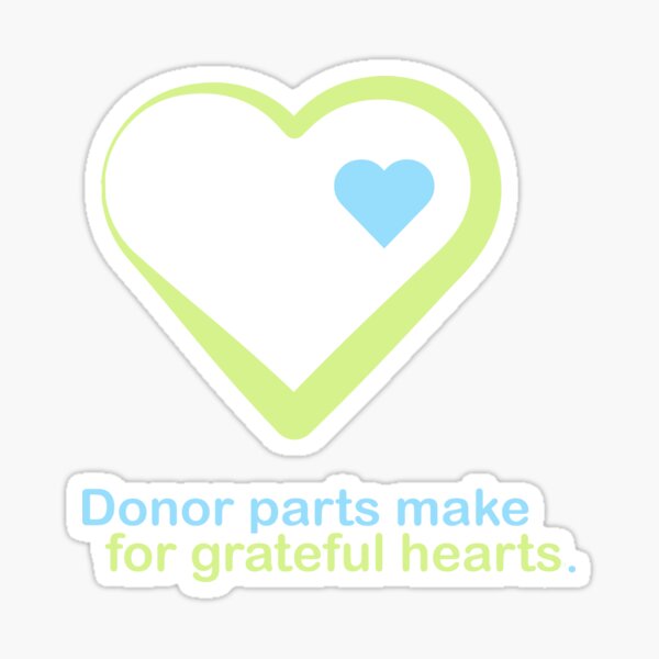 Item preview, Donor Parts make for grateful hearts  designed and sold by 2ndChanceShop.