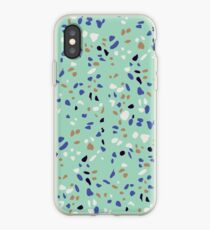 Italian Seafoam Terrazzo iPhone Case