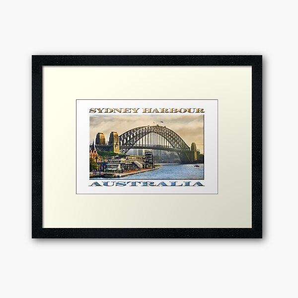 Sydney Harbour Framed Art Print