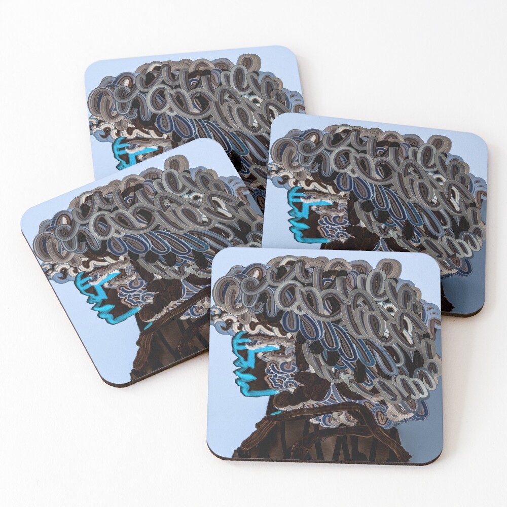 Item preview, Coasters (Set of 4) designed and sold by rootcompass.