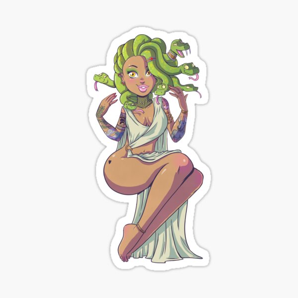 Sexy Medusa Stickers for Sale