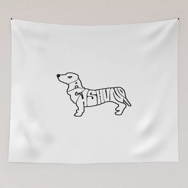 Item preview, Dachsund Dog Drawing designed and sold by BankrobberGus.
