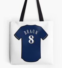 Ryan Braun Jersey Tote Bag
