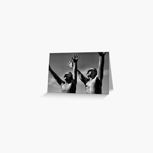 Vigelandsparken Greeting Card