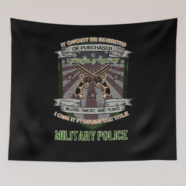 Item preview, I forever own the title military police - distressed designed and sold by DBA-Dezines.