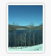 Snow Covered Appalachian Trail Sticker