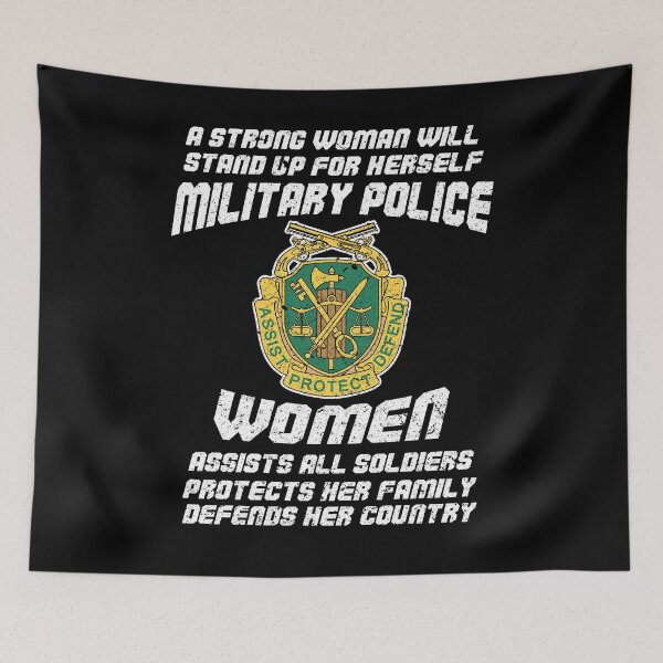Item preview, A Military Police Woman Assists Protects Defends designed and sold by DBA-Dezines.